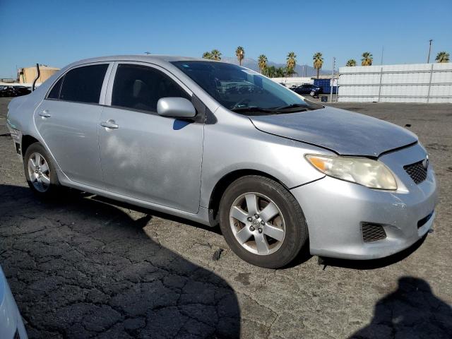 1NXBU4EE7AZ372238 - 2010 TOYOTA COROLLA BASE SILVER photo 4