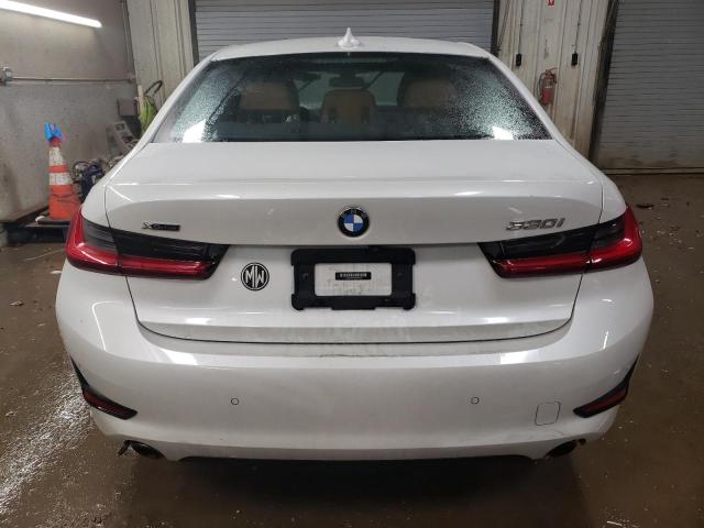 3MW5R7J02M8B72140 - 2021 BMW 330XI WHITE photo 6