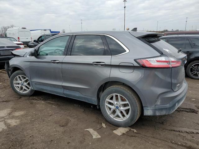 2FMPK4J90NBA09781 - 2022 FORD EDGE SEL GRAY photo 2