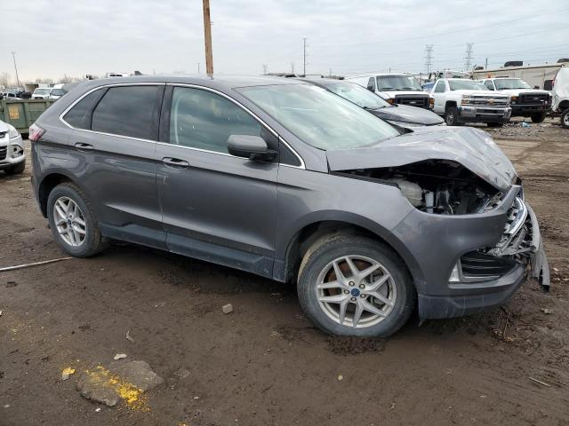 2FMPK4J90NBA09781 - 2022 FORD EDGE SEL GRAY photo 4