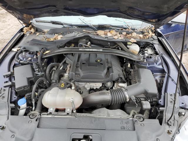 1FA6P8TD9L5118094 - 2020 FORD MUSTANG BLUE photo 11