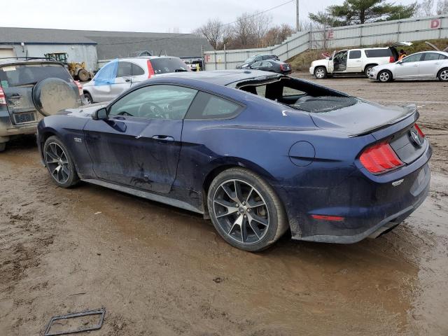 1FA6P8TD9L5118094 - 2020 FORD MUSTANG BLUE photo 2