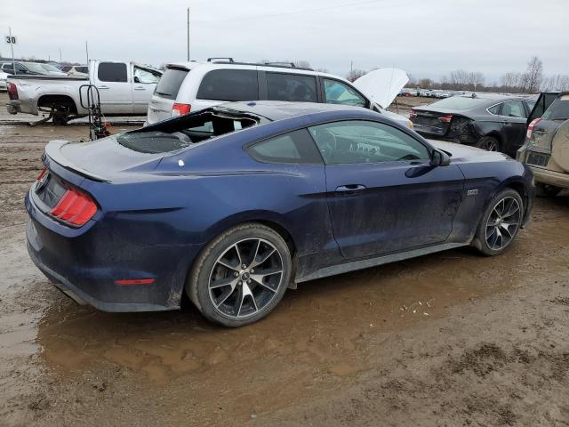 1FA6P8TD9L5118094 - 2020 FORD MUSTANG BLUE photo 3
