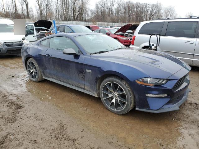 1FA6P8TD9L5118094 - 2020 FORD MUSTANG BLUE photo 4