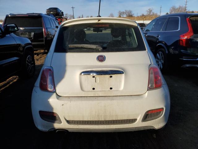 3C3CFFBR0CT112772 - 2012 FIAT 500 SPORT WHITE photo 6