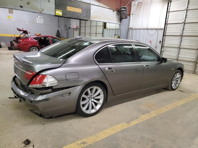 WBAHN83538DT82343 - 2008 BMW 750 LI GRAY photo 3