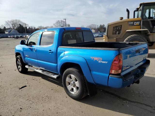 5TEJU62N48Z479295 - 2008 TOYOTA TACOMA DOUBLE CAB PRERUNNER BLUE photo 2