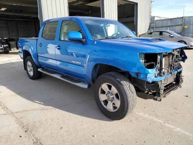 5TEJU62N48Z479295 - 2008 TOYOTA TACOMA DOUBLE CAB PRERUNNER BLUE photo 4