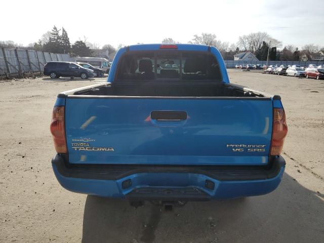 5TEJU62N48Z479295 - 2008 TOYOTA TACOMA DOUBLE CAB PRERUNNER BLUE photo 6