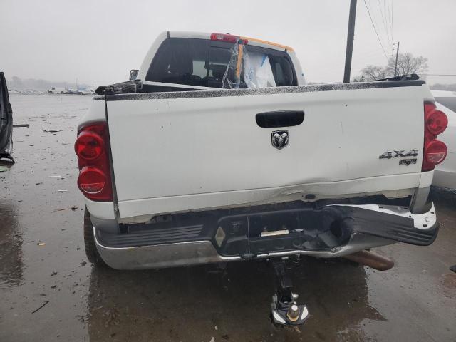 3D3KS29A67G773479 - 2007 DODGE RAM 2500 WHITE photo 6