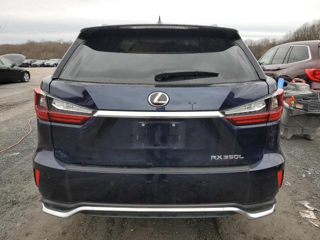 JTJHZKFA4N2039252 - 2022 LEXUS RX 350 L BLUE photo 6