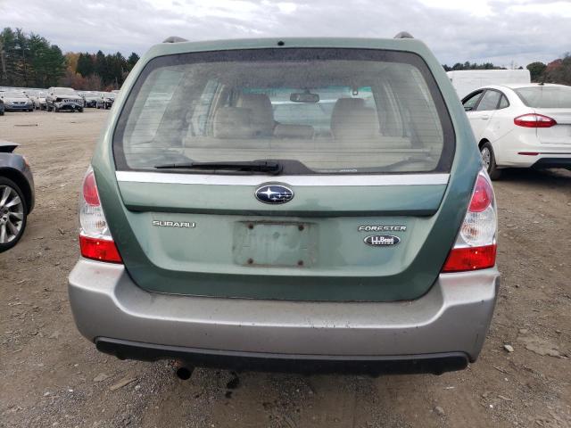 JF1SG67668H706023 - 2008 SUBARU FORESTER 2.5X LL BEAN TEAL photo 6