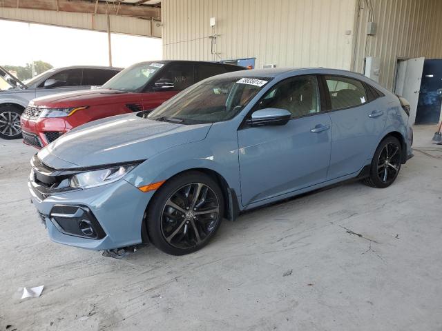 SHHFK7H48MU223333 - 2021 HONDA CIVIC SPORT GRAY photo 1