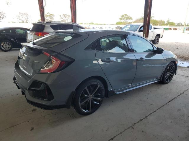 SHHFK7H48MU223333 - 2021 HONDA CIVIC SPORT GRAY photo 3