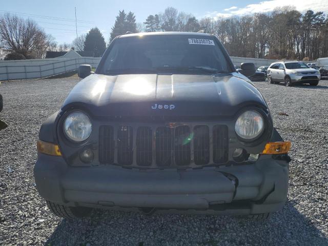 1J4GL48K37W572233 - 2007 JEEP LIBERTY SPORT BLACK photo 5