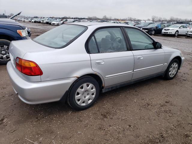 2HGEJ6617YH572214 - 2000 HONDA CIVIC BASE SILVER photo 3