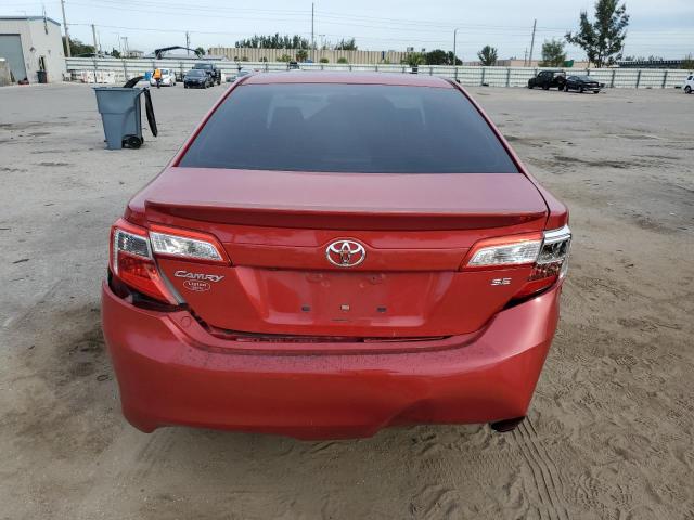 4T1BF1FK5EU863586 - 2014 TOYOTA CAMRY L RED photo 6