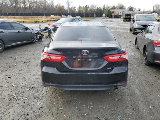 4T1B11HK4JU537350 - 2018 TOYOTA CAMRY L BLACK photo 6