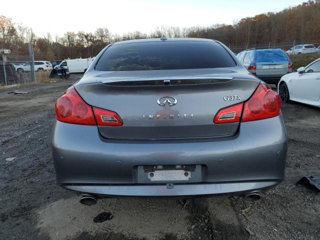 JN1CV6AR4DM754762 - 2013 INFINITI G37 GRAY photo 6