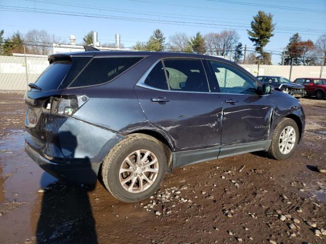 3GNAXJEVXJL117316 - 2018 CHEVROLET EQUINOX LT BLUE photo 3