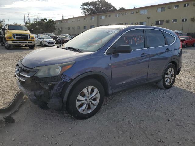 3CZRM3H50DG701209 - 2013 HONDA CR-V EX BLUE photo 1