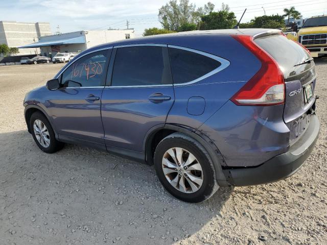 3CZRM3H50DG701209 - 2013 HONDA CR-V EX BLUE photo 2