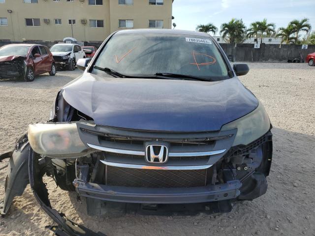 3CZRM3H50DG701209 - 2013 HONDA CR-V EX BLUE photo 5