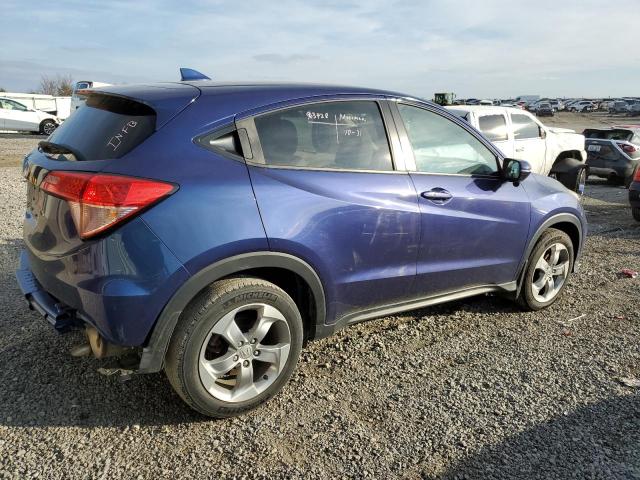 3CZRU5H52HM711890 - 2017 HONDA HR-V EX BLUE photo 3