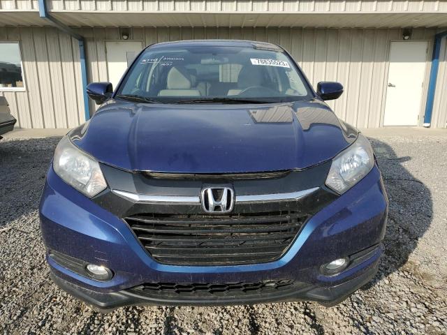 3CZRU5H52HM711890 - 2017 HONDA HR-V EX BLUE photo 5