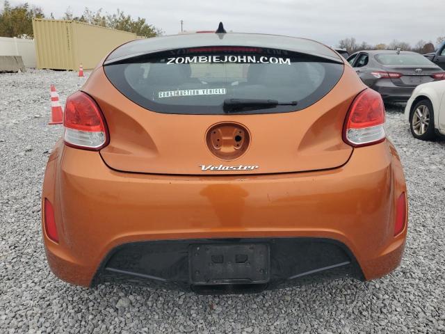 KMHTC6AD6CU078011 - 2012 HYUNDAI VELOSTER ORANGE photo 6