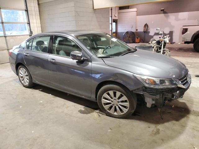 1HGCR3F82EA042593 - 2014 HONDA ACCORD EXL GRAY photo 4