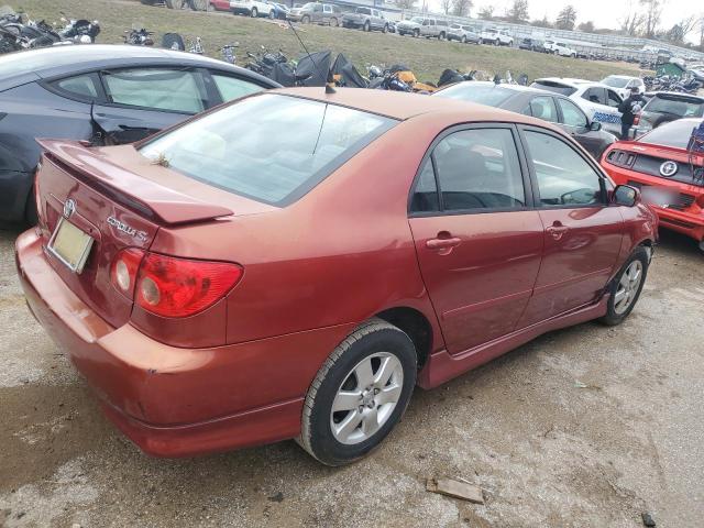 1NXBR32E75Z439538 - 2005 TOYOTA COROLLA CE RED photo 3