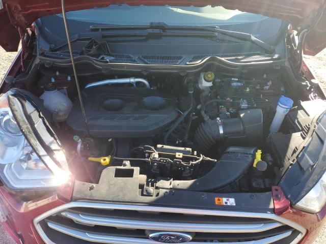 MAJ6S3GL2NC464702 - 2022 FORD ECOSPORT SE Qırmızı foto 12