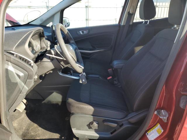 MAJ6S3GL2NC464702 - 2022 FORD ECOSPORT SE Qırmızı foto 7