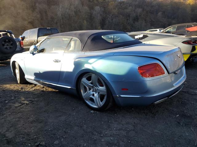 SCBGU3ZA5EC096829 - 2014 BENTLEY CONTINENTA GTC BLUE photo 2