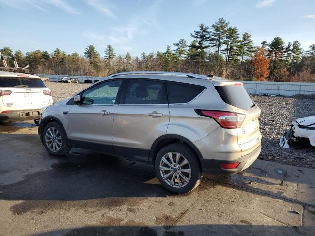 1FMCU9J94HUE61527 - 2017 FORD ESCAPE TITANIUM ოქროსფერი ფოტო 2