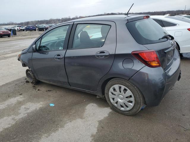 VNKKTUD35FA034389 - 2015 TOYOTA YARIS GRAY photo 2