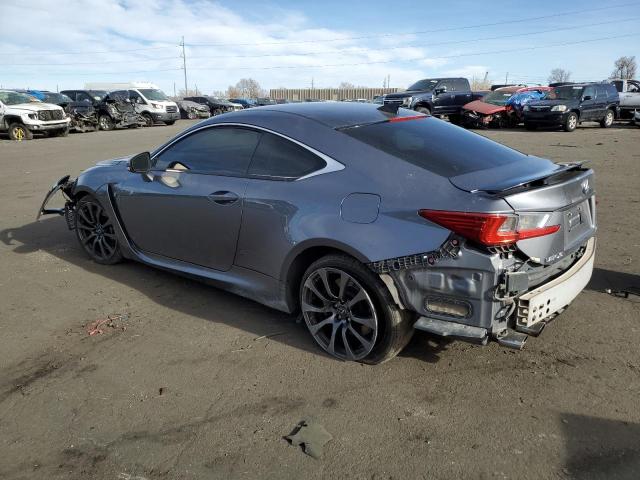 JTHHP5BC4F5002797 - 2015 LEXUS RC-F GRAY photo 2