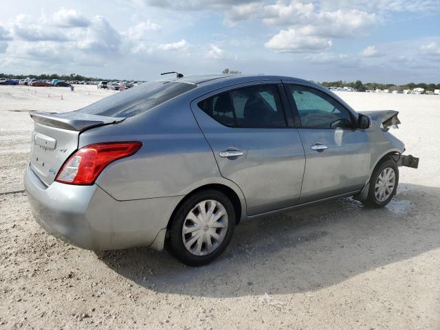 3N1CN7APXEK460319 - 2014 NISSAN VERSA S SILVER photo 3