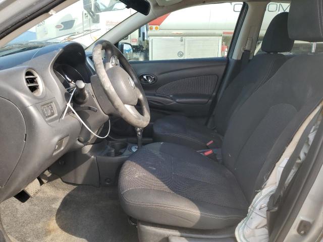 3N1CN7APXEK460319 - 2014 NISSAN VERSA S SILVER photo 7