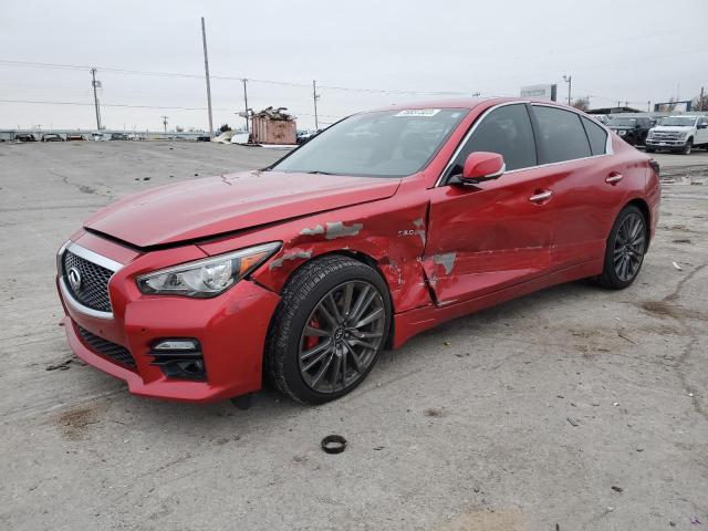 JN1FV7AR3HM871015 - 2017 INFINITI Q50 RED SPORT 400 RED photo 1