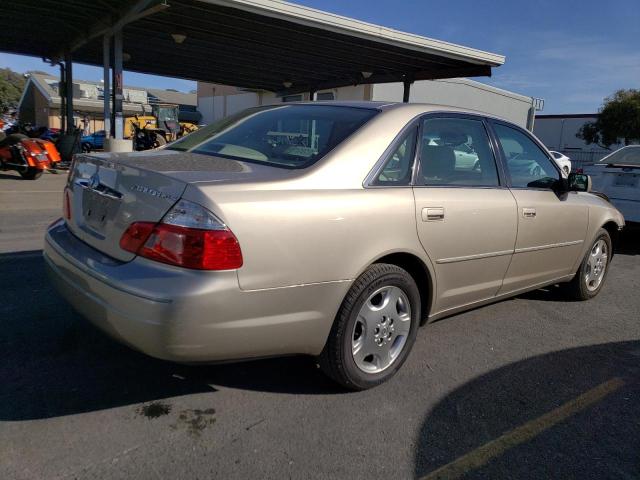 4T1BF28B24U378193 - 2004 TOYOTA AVALON XL BEIGE photo 3