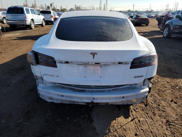 5YJSA1E41FF111982 - 2015 TESLA MODEL S თეთრი ფოტო 6