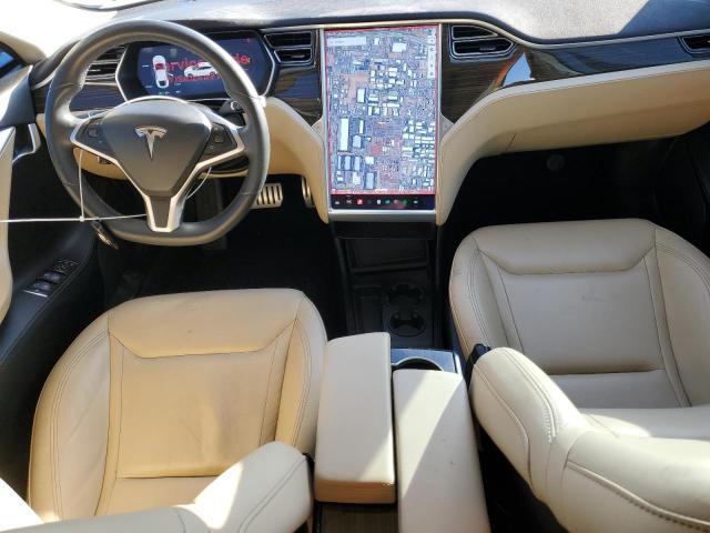 5YJSA1E41FF111982 - 2015 TESLA MODEL S თეთრი ფოტო 8