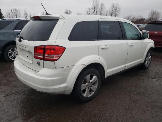 3C4PDCAB6DT682556 - 2013 DODGE JOURNEY SE WHITE photo 3