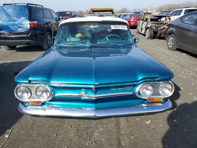 30967W124103 - 1963 CHEVROLET MONZA TEAL photo 5