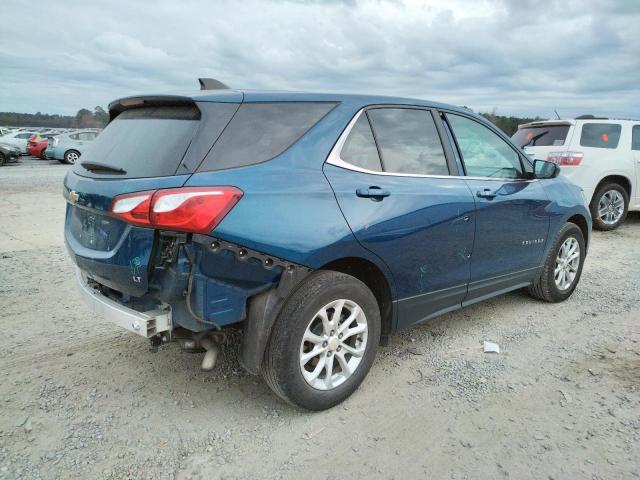 2GNAXKEV6M6139036 - 2021 CHEVROLET EQUINOX LT BLUE photo 3