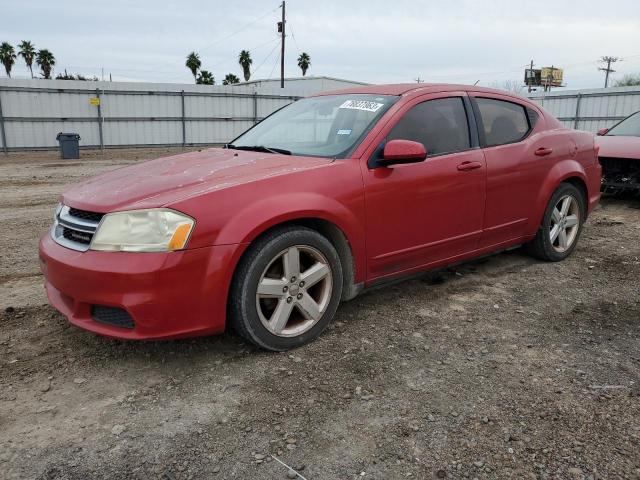 1B3BD1FB7BN557166 - 2011 DODGE AVENGER MAINSTREET RED photo 1