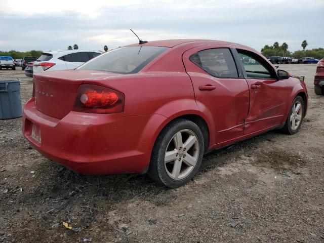 1B3BD1FB7BN557166 - 2011 DODGE AVENGER MAINSTREET RED photo 3