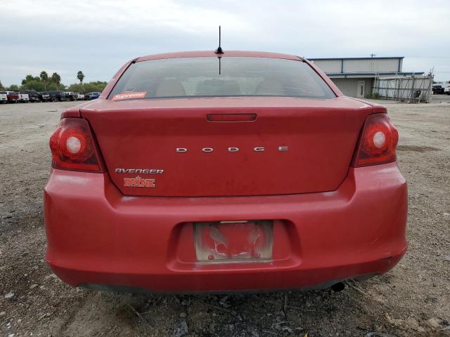 1B3BD1FB7BN557166 - 2011 DODGE AVENGER MAINSTREET RED photo 6